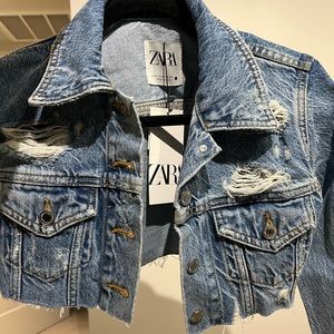 Zara cropped jacket